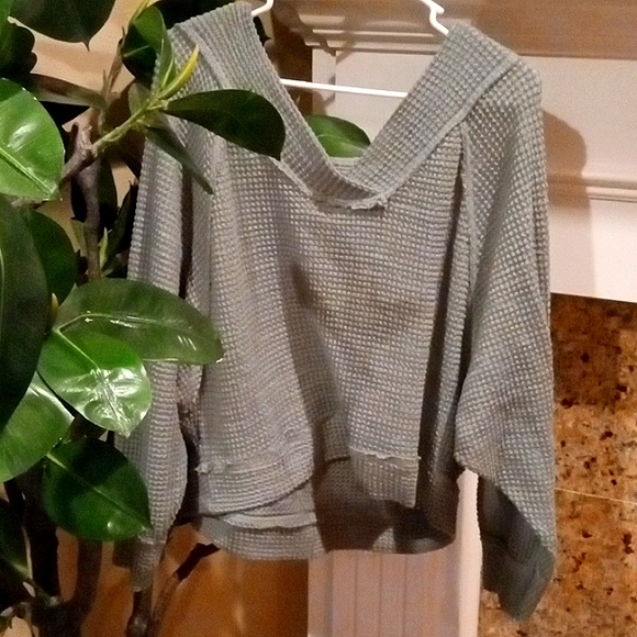 La Miel mint green sweater women - Picture 3 of 5